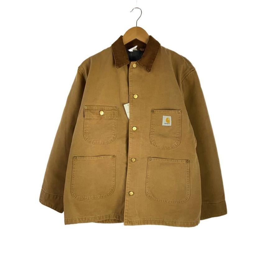 【希少色 DKB 05年製 USA製 Carhartt チョアコート L 】 Carhartt◇チョアコート/--/コットン/CML : セカンドストリートYahoo