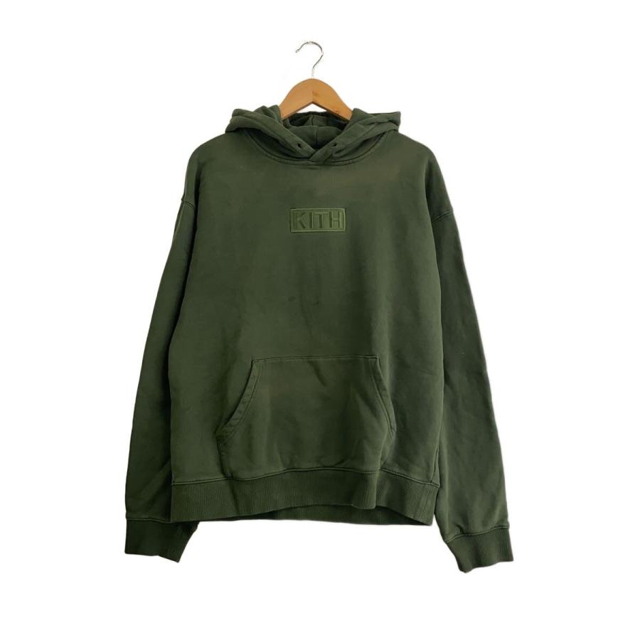 KITH◇パーカー/L/コットン/GRN// : セカンドストリートYahoo!店