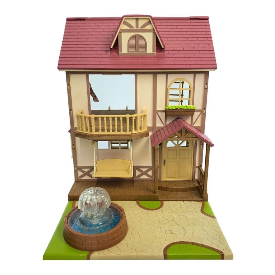 シルバニアファミリー きらめくふん水の大きなお家 【ウなぎいぬわし様