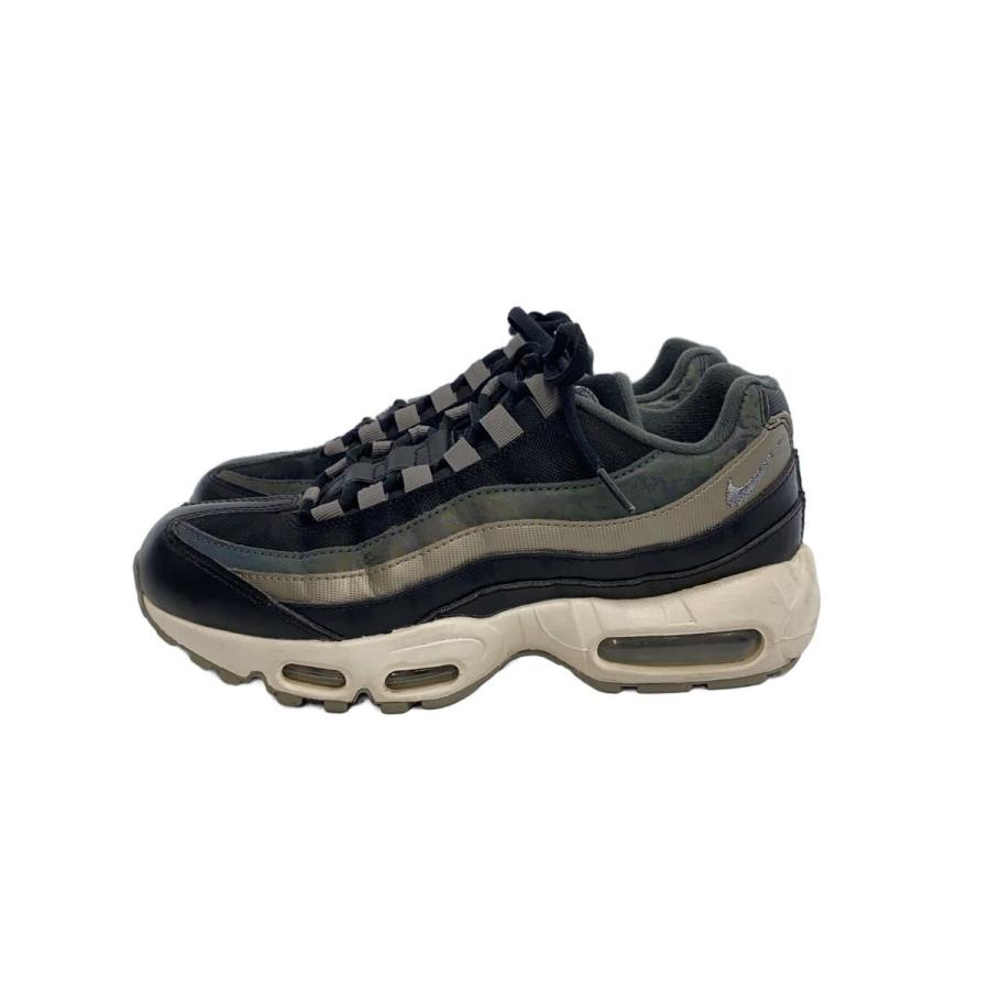 NIKE◇AIR MAX 95_エア マックス 95/24.5cm/ブラック/使用感有り 