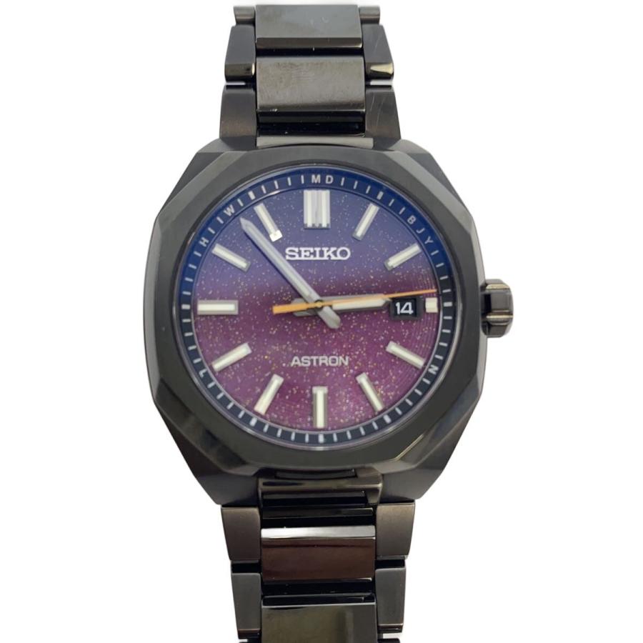 SEIKO◇ASTRON/ソーラー腕時計/アナログ/PUP/SBXY091/セイコー