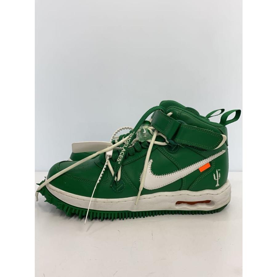 NIKE × OFF-WHITE / ハイカットスニーカー_DR0500-300/27.5cm/GRN/レザー NIKE◇ハイカットスニーカー_DR0500-300/27cm/グリーン/レザー/ナイキ