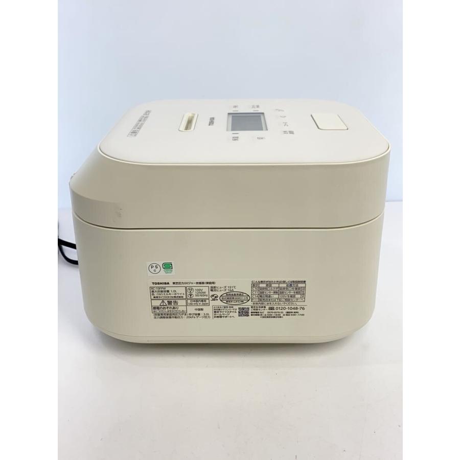 TOSHIBA◇炊飯器 RC-10FPW/ホワイト/トウシバ : セカンドストリート