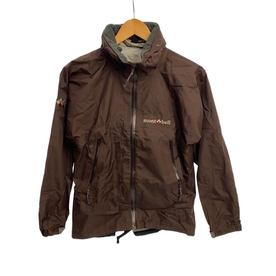 mont-bell◇マウンテンパーカー/ゴアテックス/S/ナイロン/ブラウン