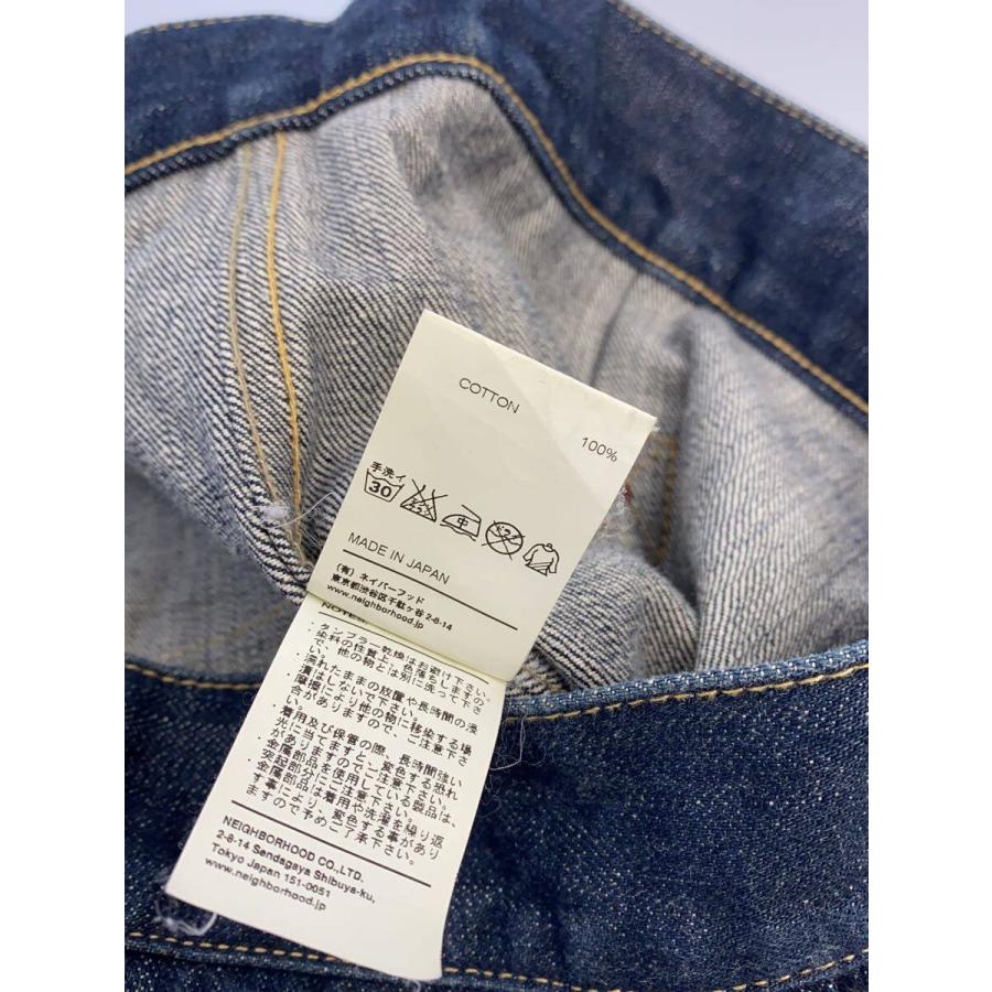 NEIGHBORHOOD◇Gジャン/S/デニム/ブルー/無地/162NCNH-JKM01