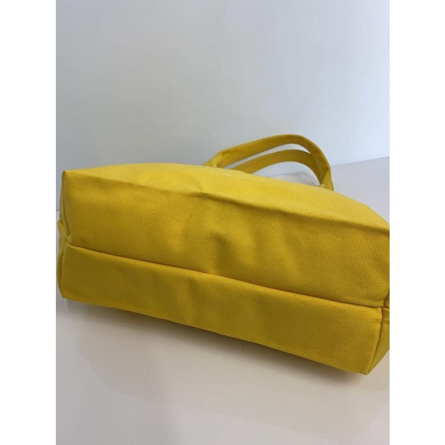 MARC BY JACOBS◇トートバッグ/キャンバス/イエロー/プリント