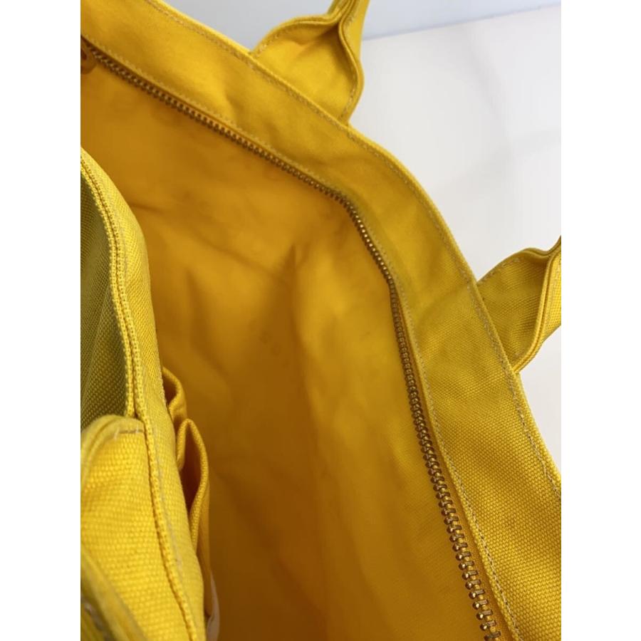 MARC BY JACOBS◇トートバッグ/キャンバス/イエロー/プリント