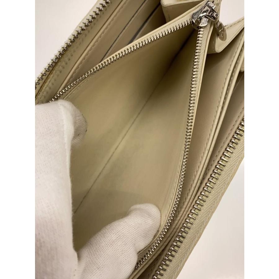 LOUIS VUITTON◇ジッピー・ウォレット_ダミエ・ファセット/エナメル
