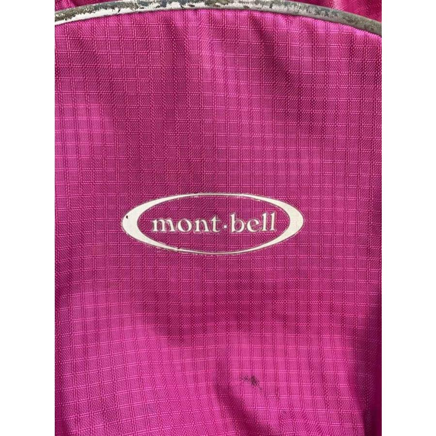 mont-bell◇キッズバッグ/リュック/ピンク/402010302/汚れ、使用感有り