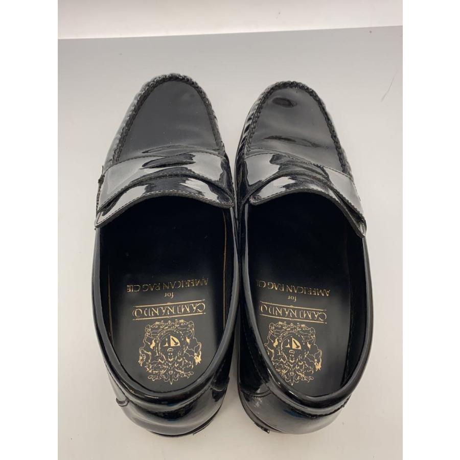 CAMINANDO ブラックレザー ローファー 箱付き Caminando◇ローファー/44.5/BLK/レザー : セカンドストリートYahoo!店