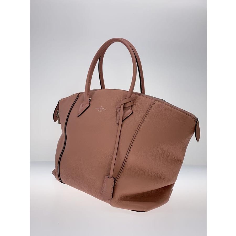 LOUIS VUITTON◇ロックイットPM_パルナセア/レザー/PNK/無地 