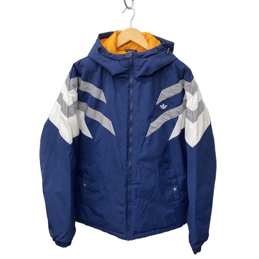 adidas◇ジャケット/XL/ポリエステル/NVY/無地/JJ4969 : セカンド