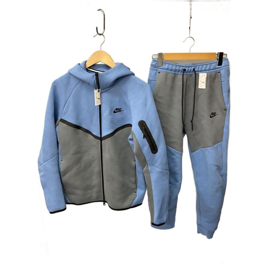 NIKE◇テックフリースセットアップ/M/コットン/BLU/sp260801-nic