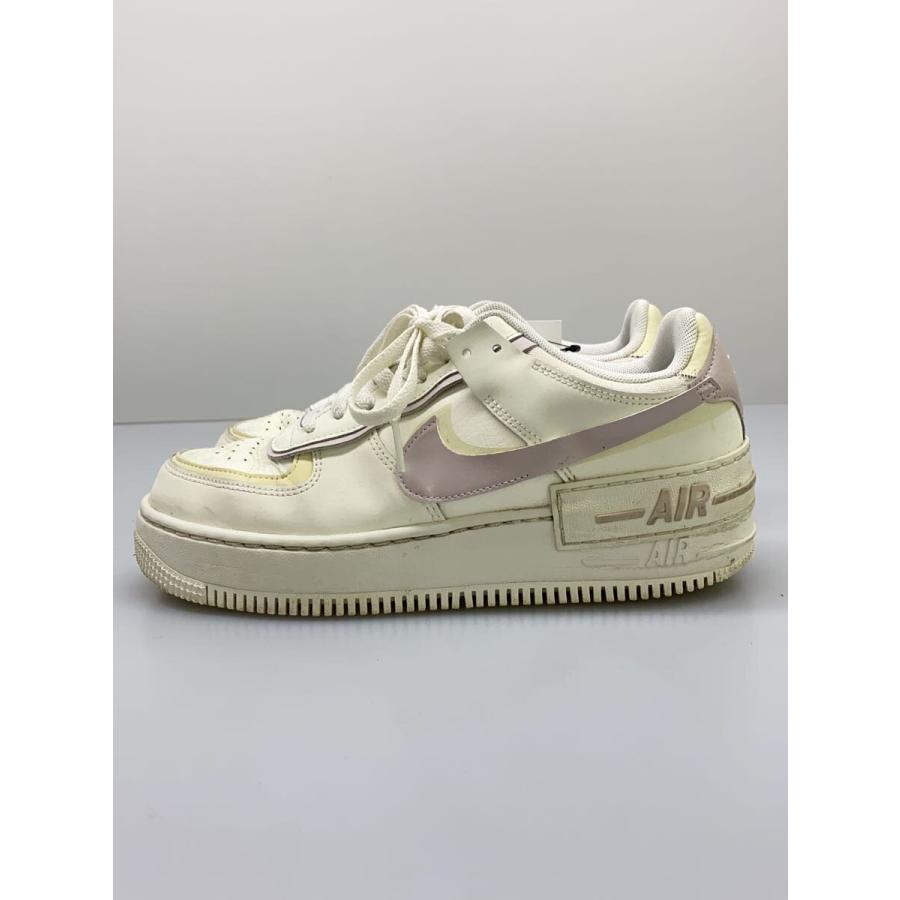 NIKE◇AIR FORCE 1 SHADOW_エア フォース シャドウ/25cm/WHT  