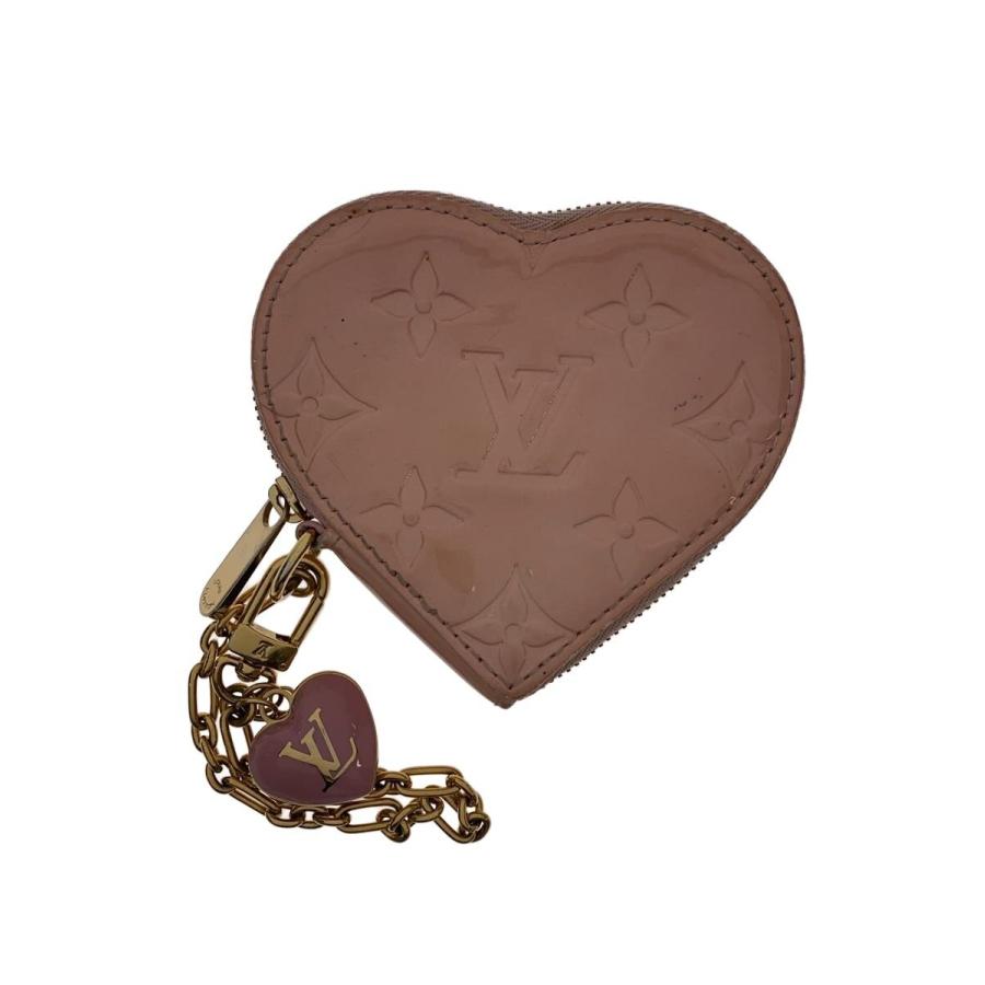 LOUIS VUITTON ルイヴィトン ポルトモネクール ハート型ケース LOUIS VUITTON◇ポルト・モネ・クール/ハート/コインケース/PVC/PNK