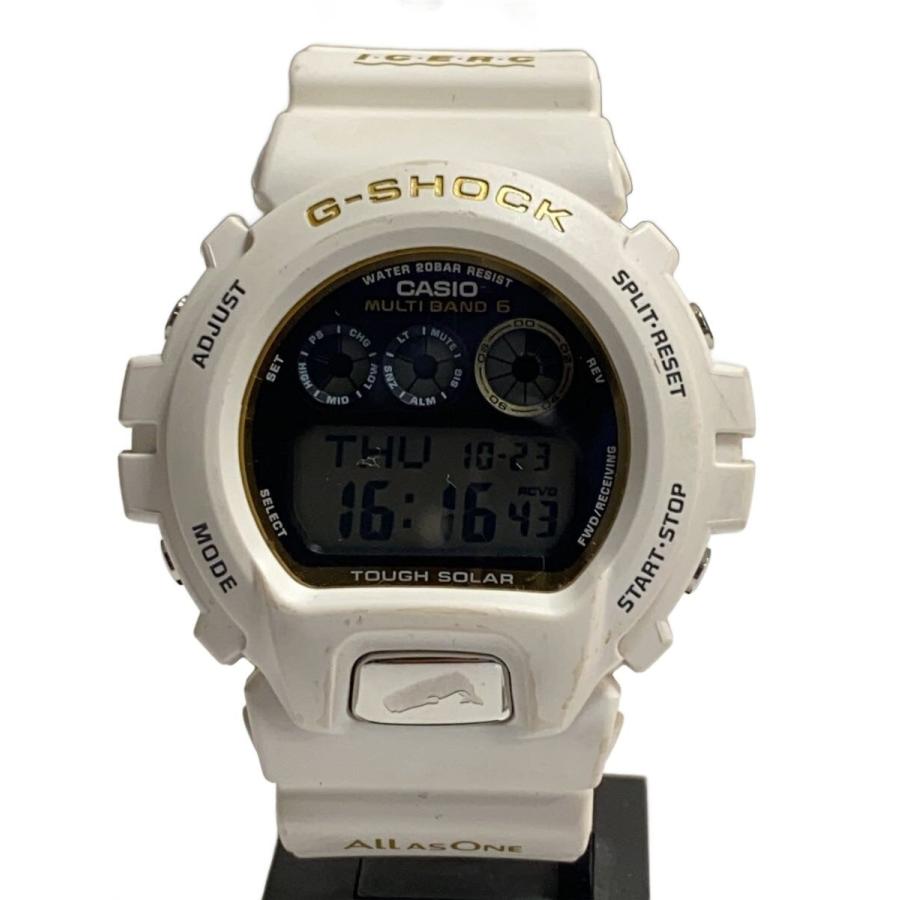 CASIO◇xI.C.E.R.C/g-shock/30th/デジタル/ラバー/WHT/WHT/GW-6904K
