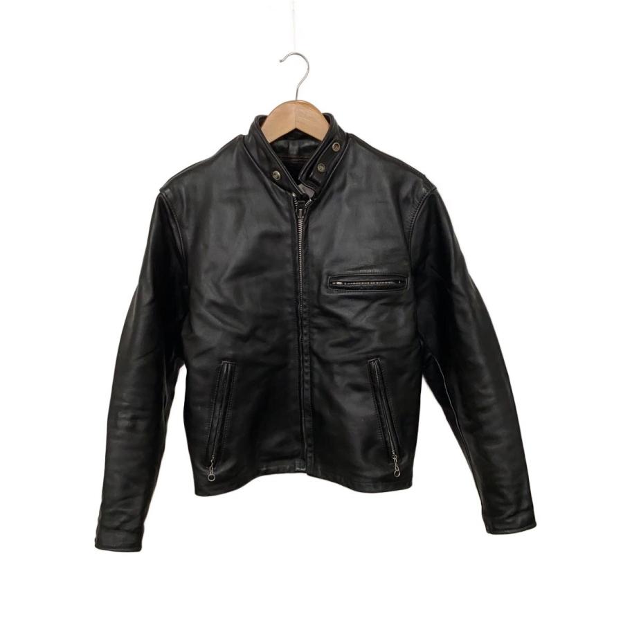 Schott 641E シングルライダースジャケット Schott◇シングルライダースジャケット/ボアライナー付/38