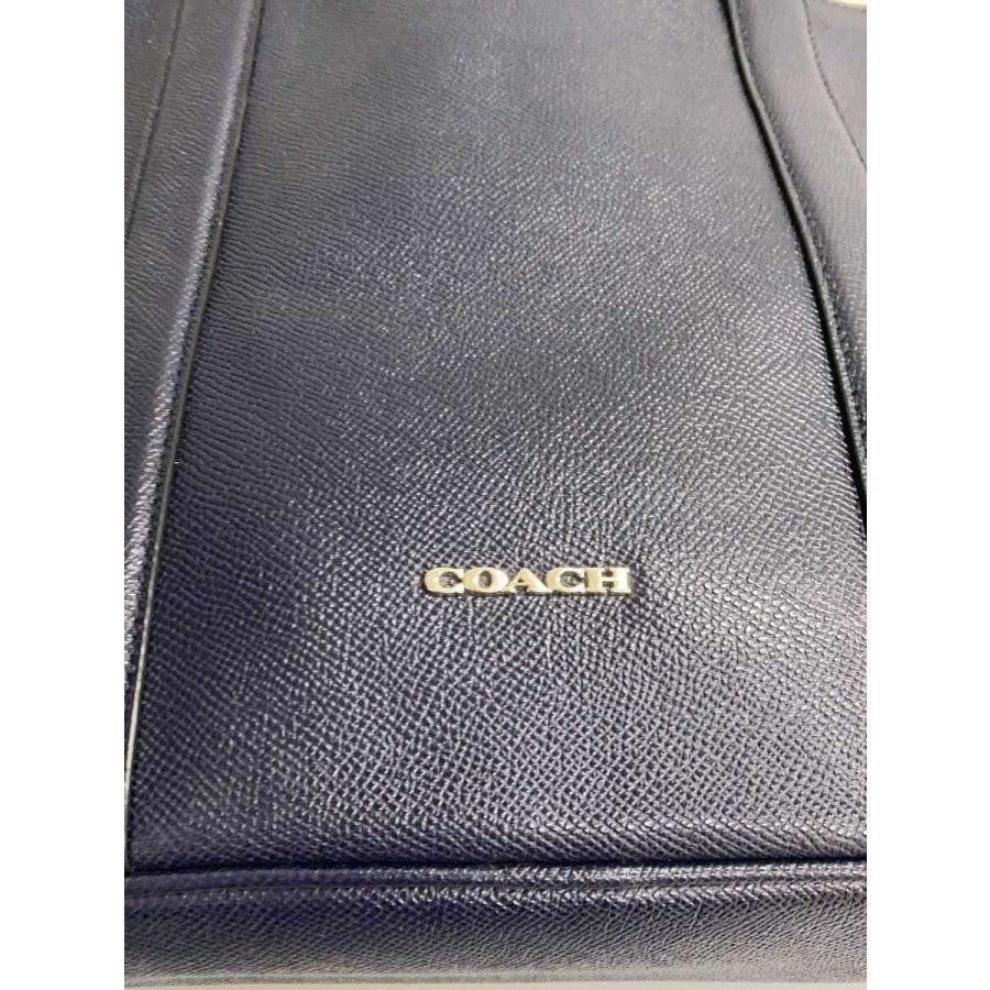 COACH◆ブリーフケース/レザー/NVY/F59057_4