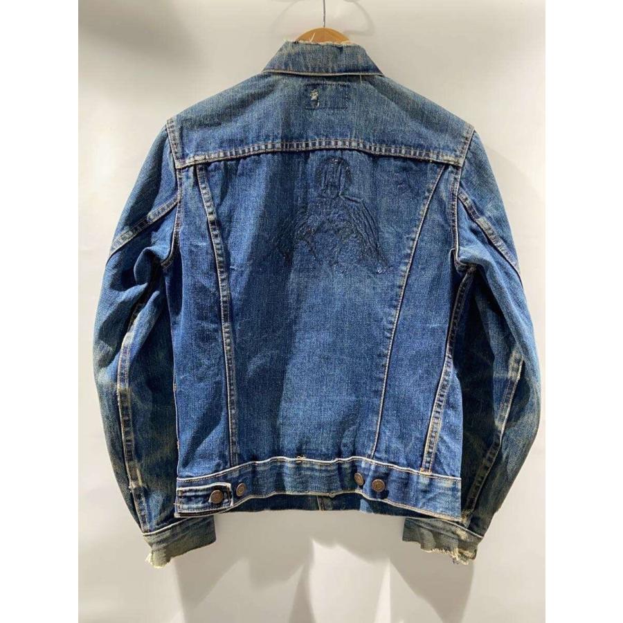Levi's◇背面デザイン有/70505/BIG E/60-70s/ボタン裏刻印521/Gジャン