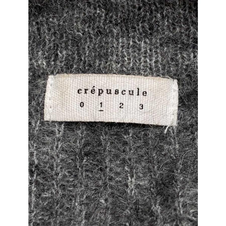 別注　crepuscule Mohair polo cardigan crepuscule◇Mohair polo cardigan/1/モヘア/GRY/2503-044/? NULL