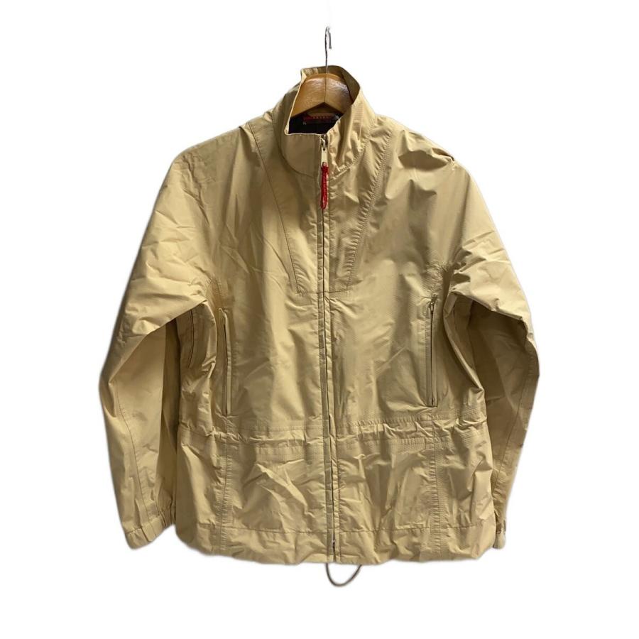 PRADA SPORT◇ナイロンジャケット/44/ナイロン/GORE-TEX/ベージュ