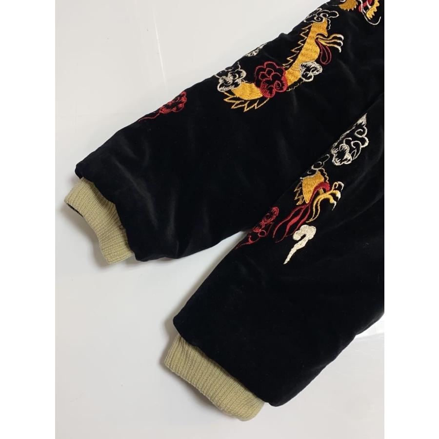 テーラー東洋　スカジャン　別珍　中　硫黄島　虎　TT10797 TAILOR 東洋(テーラートウヨウ) / 硫黄島/別珍/ベロアスカジャン/M