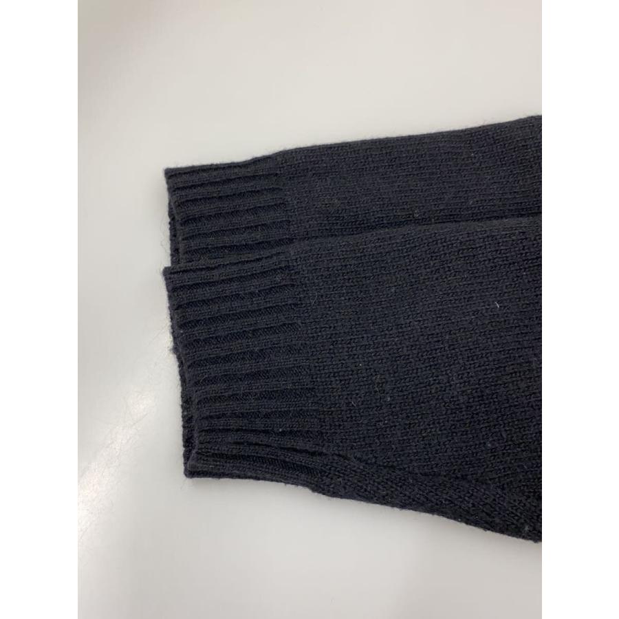 TTT_MSW◇Standard Knit Cardigan/M/ウール/ブラック/TTT-2022AW-KT07