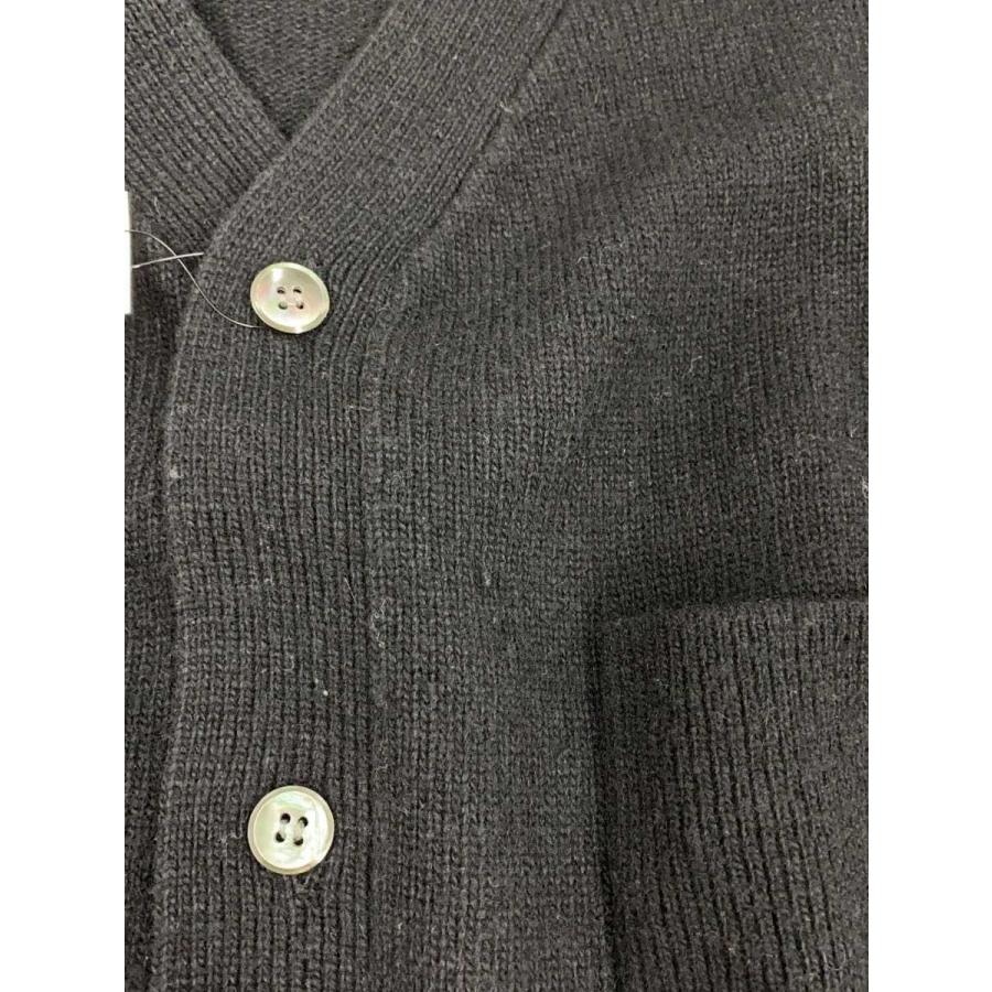 TTT_MSW◇Standard Knit Cardigan/M/ウール/ブラック/TTT-2022AW-KT07