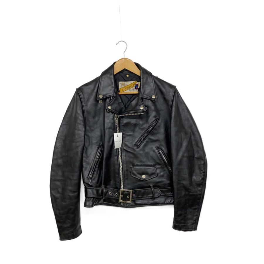 ライダースジャケット 【米国製】schott 618 Schott（ショット | ダブルライダースジャケット RIDERS/618 618US 38 本革　ブラック ジャケット・アウター