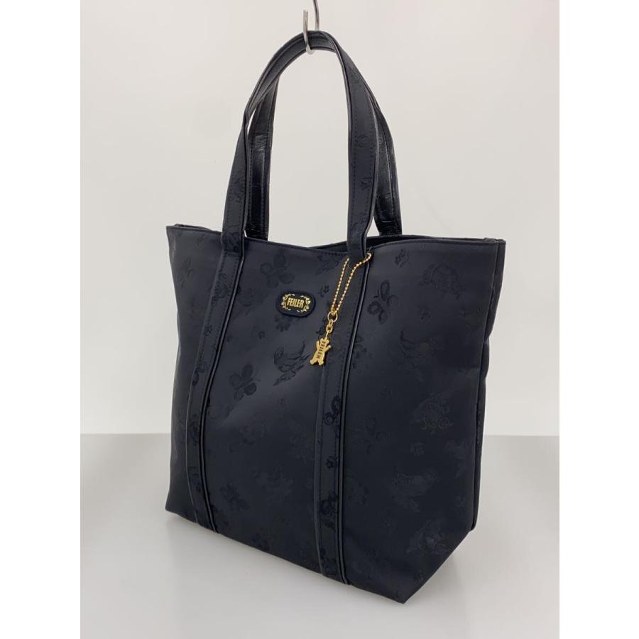 FEILER❤︎トートバッグ（ハイジ） FEILER◇ハイジジャガードバッグ/BLK// : セカンドストリートYahoo!店