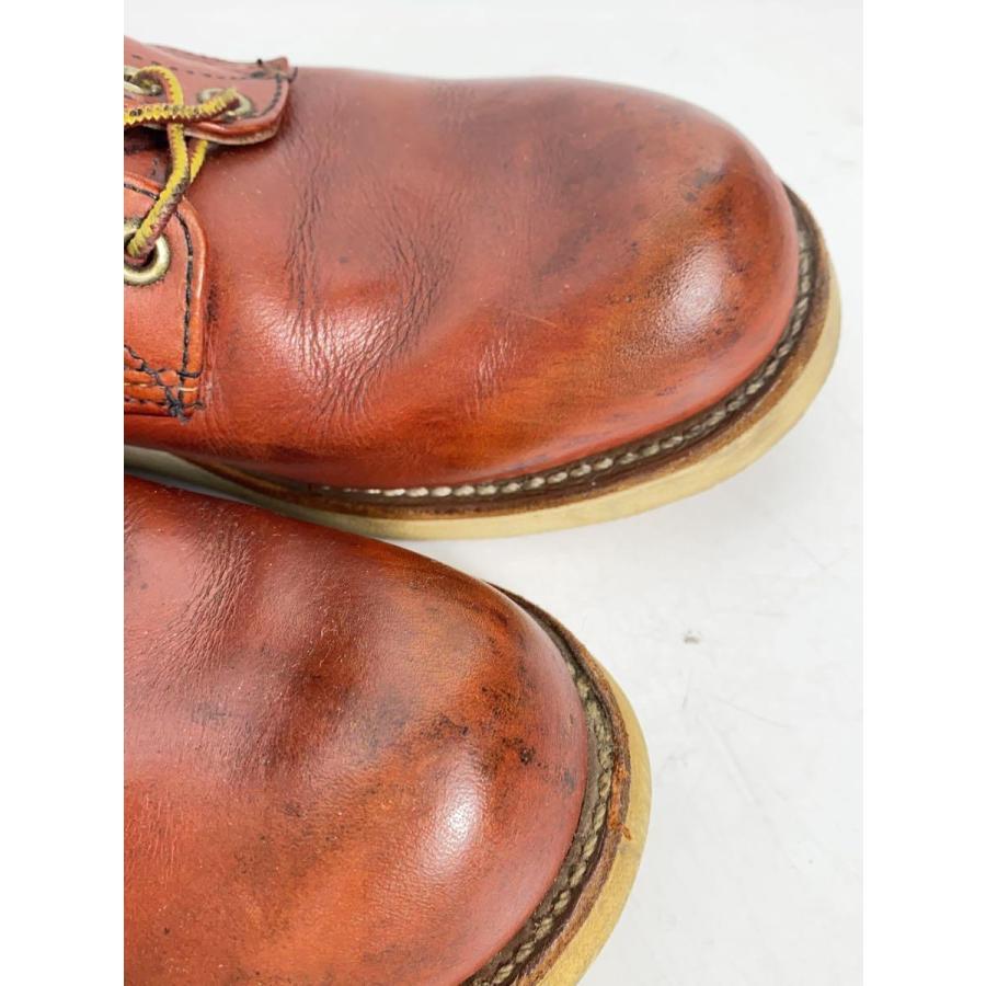 RED WING◆inch CLASSIC PLAIN TOE/レースアップブーツ/25.5cm/ブラウン/8166｜ssol-shopping｜06