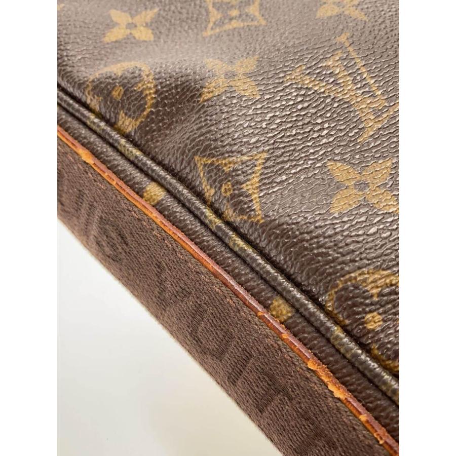 LOUIS 遅い VUITTON◇トローター_モノグラム・キャンバス_BRW LOUIS 遅い VUITTON◇トローター_モノグラム・キャンバス_BRW