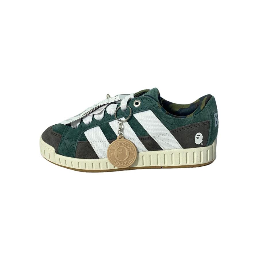 adidas◇LWST BAPE/ローカットスニーカー/27cm/グリーン/スウェード 