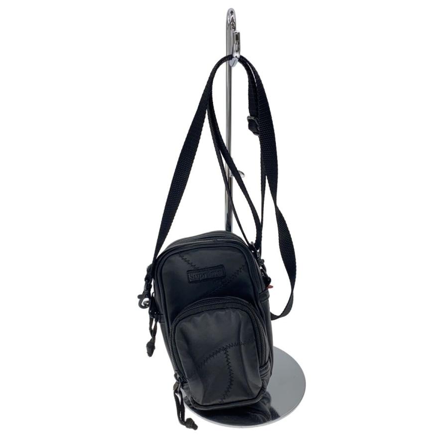 Supreme◇ショルダーバッグ/レザー/BLK : セカンドストリートYahoo!店