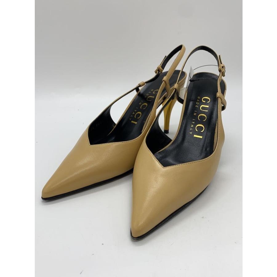 GUCCI◇パンプス/35.5/CML/レザー/762378 : セカンドストリートYahoo