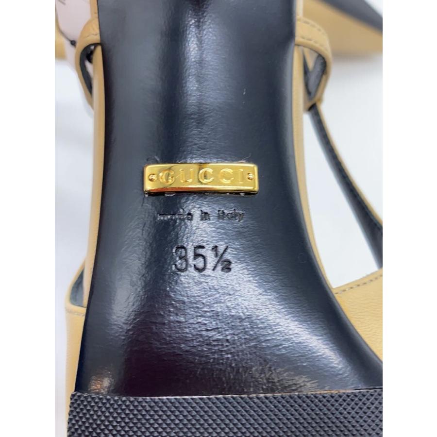 GUCCI◇パンプス/35.5/CML/レザー/762378 : セカンドストリートYahoo