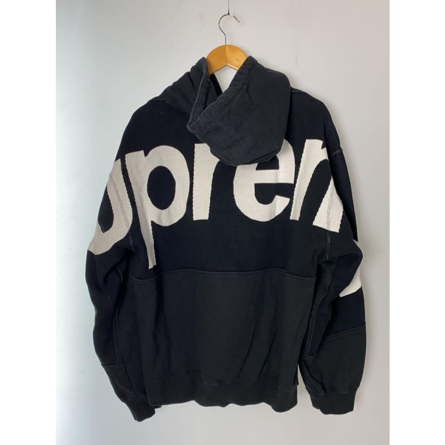 Supreme◇パーカー/23AW Big Logo Jacquard Hooded Sweatshirt/L 