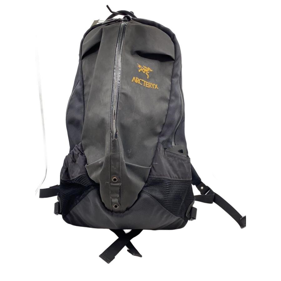 Arc'teryx ブラック リュック　銀刺繍 ARC'TERYX◇リュック/ナイロン/BLK/6029-92077-04/16 : セカンド
