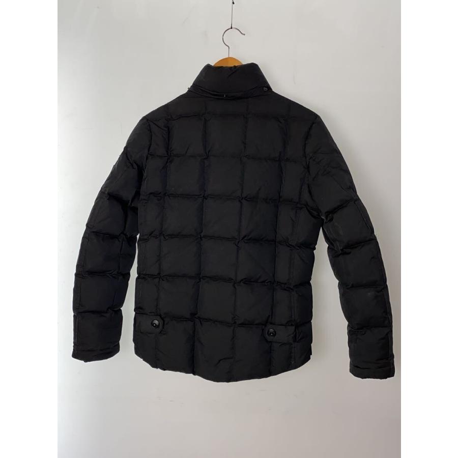 nano universe◇西川ダウン/ダウンジャケット/S/ナイロン/BLK