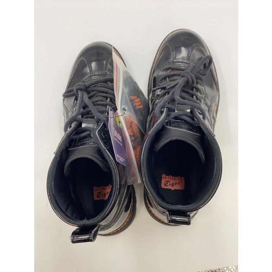 美品 Onitsuka Tiger MEXICO RINKAN ブーツ 23.5 Onitsuka Tiger◇MEXICO RINKAN/ブーツ/23.5cm/BLK/エナメル/1183A748