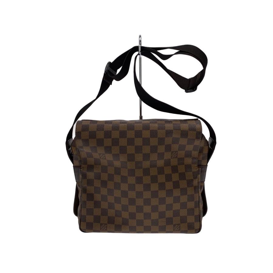 LOUIS VUITTON◇ナヴィグリオ_ダミエ・エベヌ/PVC/BRW : セカンド