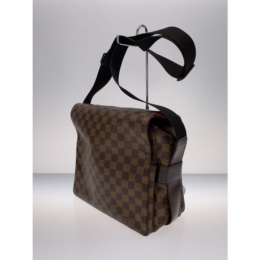 LOUIS VUITTON◇ナヴィグリオ_ダミエ・エベヌ/PVC/BRW : セカンド