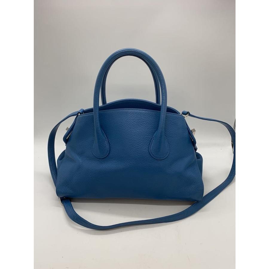 HAMANO◇傳濱野/Retia/2WAY/ショルダーバッグ/レザー/BLU : セカンド