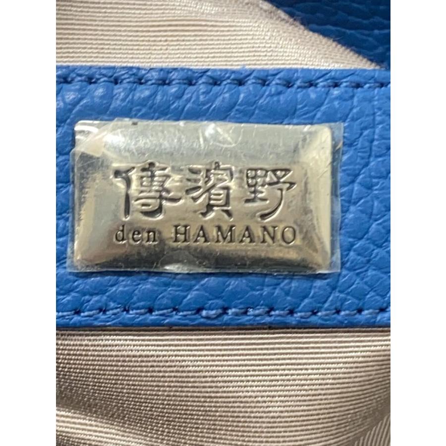 HAMANO◇傳濱野/Retia/2WAY/ショルダーバッグ/レザー/BLU : セカンド