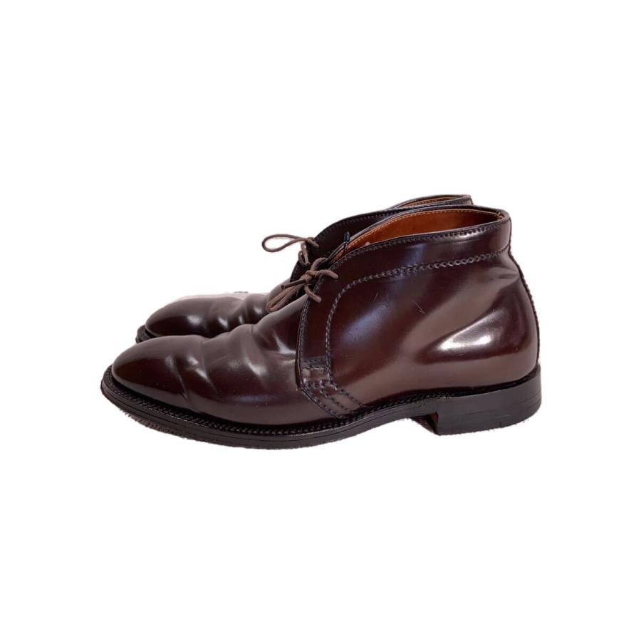Alden◇チャッカブーツ/US6.5/BRW/レザー/13370/コードバン/チャッカ