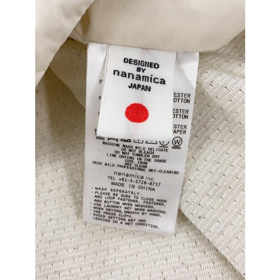 nanamica◇ベスト/M/ポリエステル/WHT/無地/SUNS337/Multi Pocket Vest