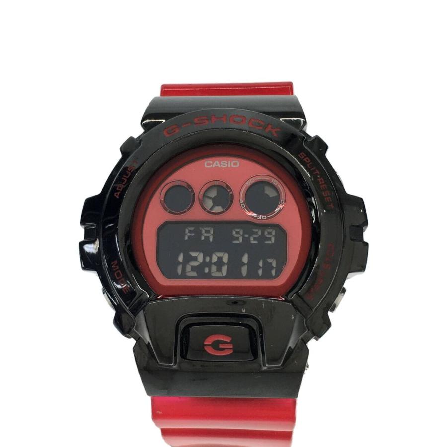 CASIO◇クォーツ腕時計_G-SHOCK/デジタル/ラバー/RED/GM-6900B CASIO◇クォーツ腕時計_G-SHOCK/デジタル/ラバー/RED/GM-6900B