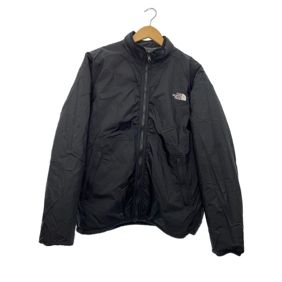 THE NORTH FACE◇REVERSIBLE EXTREME PILE JACKET/M/ナイロン/BLK/GRY 