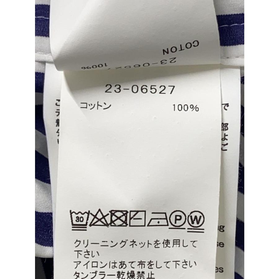 sacai◇23ss/半袖シャツ/2/ネイビー/ストライプ/23-06527// : セカンド