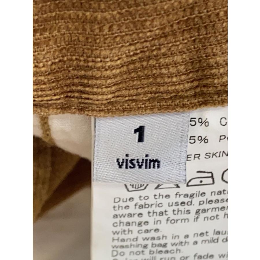 visvim◇コーデュロイパンツ/1/キャメル/0113205008015 : セカンド